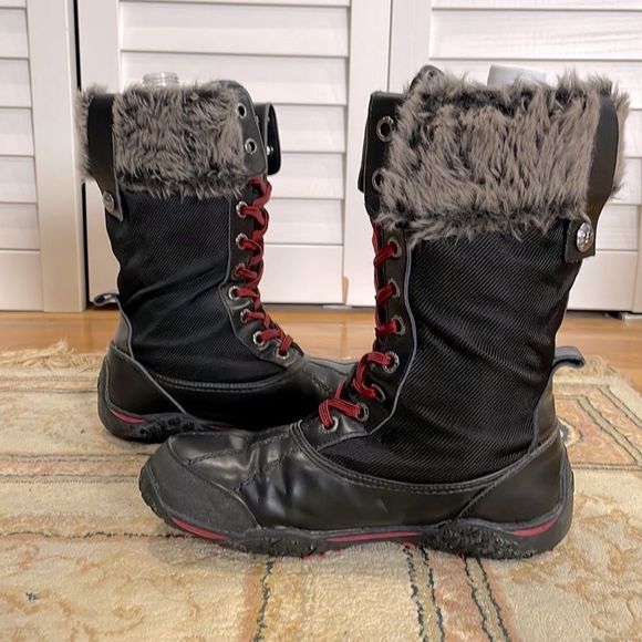 Pajar Canada Garland Warm Waterproof Women’s Sz 7-7.5/EU 38 Faux Fur Winter Boot - Picture 3 of 10